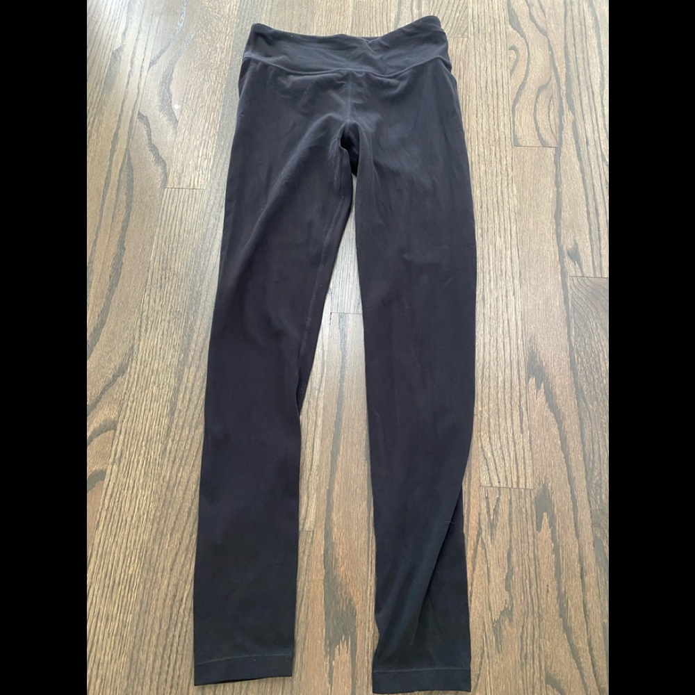 hardly worn, black leggings